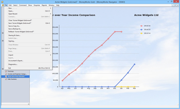 MoneyWorks Gold screenshot 9