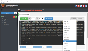 Mongo Management Studio screenshot