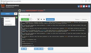 Mongo Management Studio screenshot 4