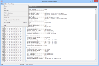 Monitor Asset Manager screenshot 2