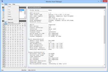 Monitor Asset Manager screenshot 3