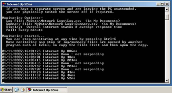Monitor Network screenshot