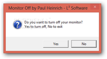 Monitor Off screenshot