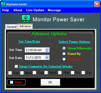 Monitor Power Saver screenshot 2