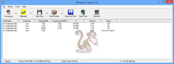 Monkey's Audio screenshot