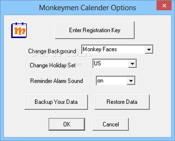 Monkeymen Calendar screenshot 2