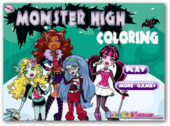Monster High Coloring screenshot