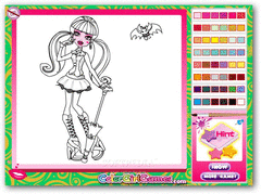 Monster High Coloring screenshot 2