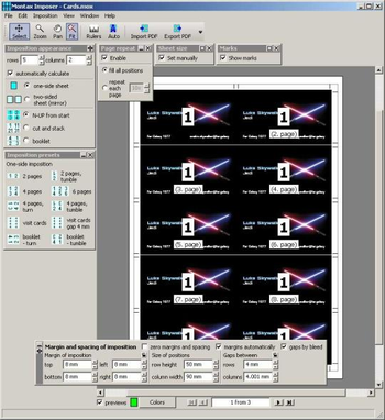 Montax Imposer Standard screenshot 2
