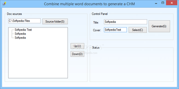Montinz Word-2-CHM (formerly SuWang Word to Chm) screenshot 10