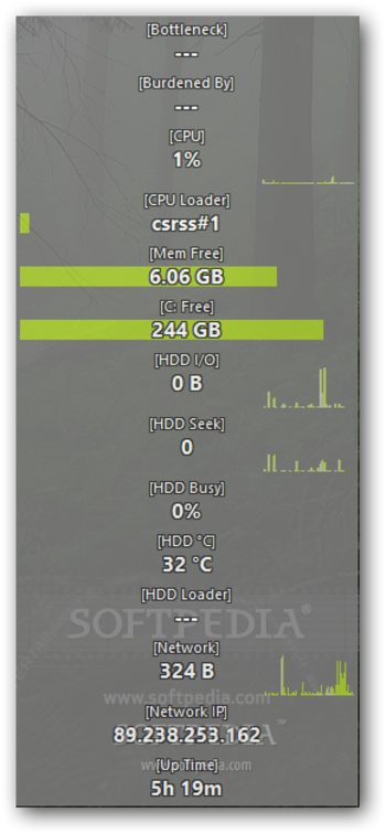 Moo0 System Monitor screenshot