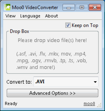 Moo0 Video Converter screenshot