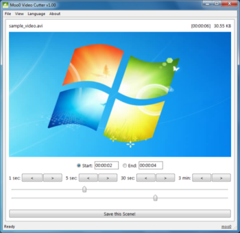 Moo0 Video Cutter screenshot