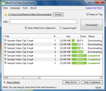 Moo0 YouTube Downloader screenshot