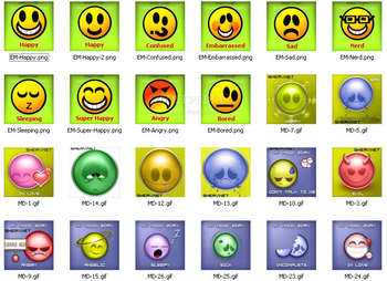 Mood MSN Display Pictures screenshot