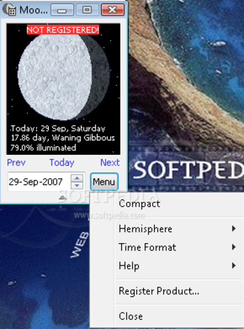 Moon Phase Calculator screenshot 2