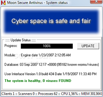 Moon Secure Antivirus screenshot 2