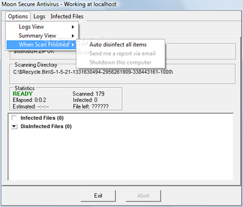 Moon Secure Antivirus screenshot 4