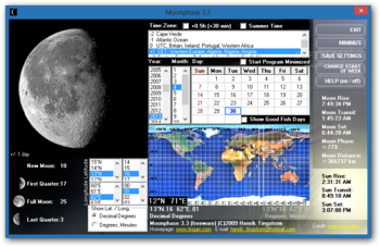 Moonphase screenshot