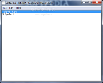 MoonShell2 Skin Editor screenshot