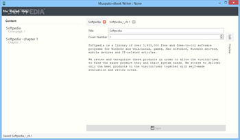 Moopato eBook Writer screenshot