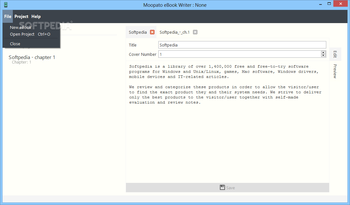 Moopato eBook Writer screenshot 2