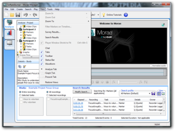 Morae screenshot 8