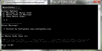 Morose screenshot