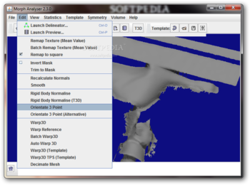 Morph Analyser screenshot 3