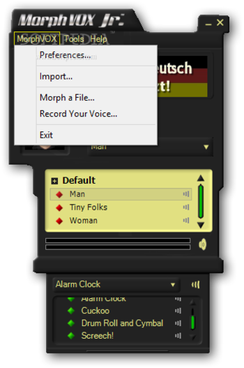 MorphVOX Junior screenshot