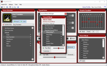 MorphVOX Pro screenshot 2