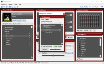 MorphVOX Pro screenshot 3