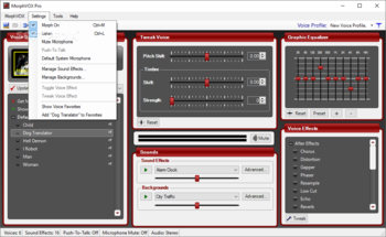 MorphVOX Pro screenshot 9