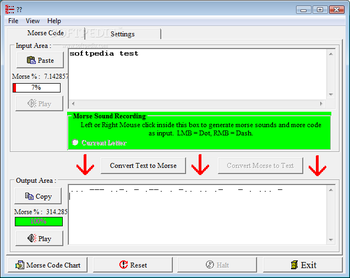 Morse Code Explorer screenshot