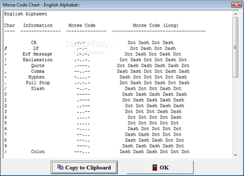 Morse Code Explorer screenshot 2