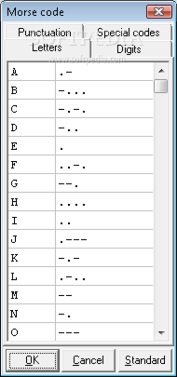 Morse Midi screenshot 2