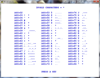Morse Test screenshot 3