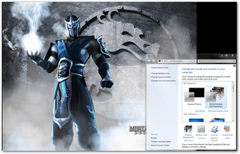 Mortal Kombat Windows Theme screenshot