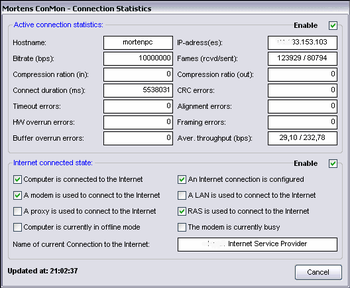 Mortens Connection Monitor screenshot 4