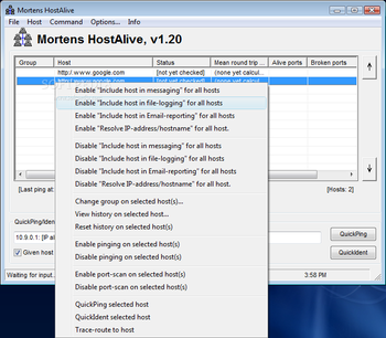 Mortens HostAlive screenshot 7