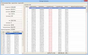 Mortgage Calculator screenshot