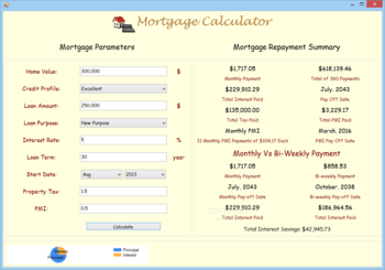 Mortgage Calculator screenshot