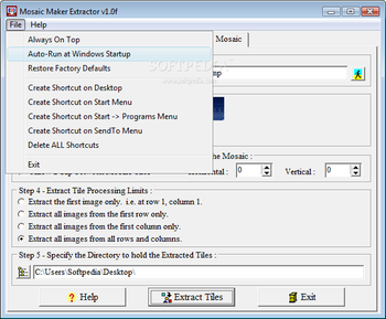 Mosaic Maker Extractor screenshot 4