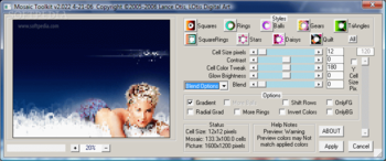 Mosaic Toolkit screenshot
