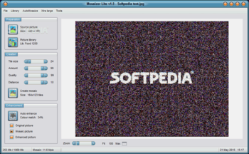 Mosaizer Lite screenshot