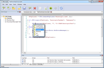 Moscripto screenshot