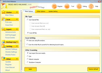 MoSo Anti-Malware 2008 screenshot 4