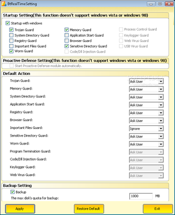 MoSo Anti-Malware 2008 screenshot 5