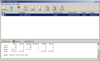 Mosoo Software File Replication screenshot