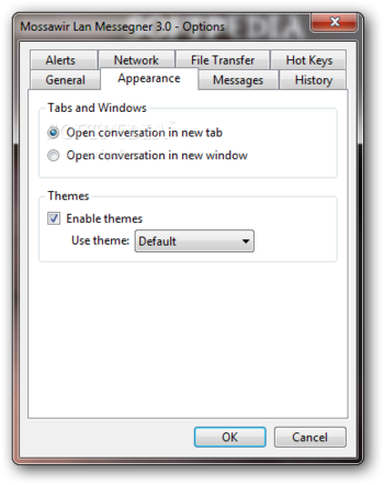 Mossawir LAN Messenger screenshot 4